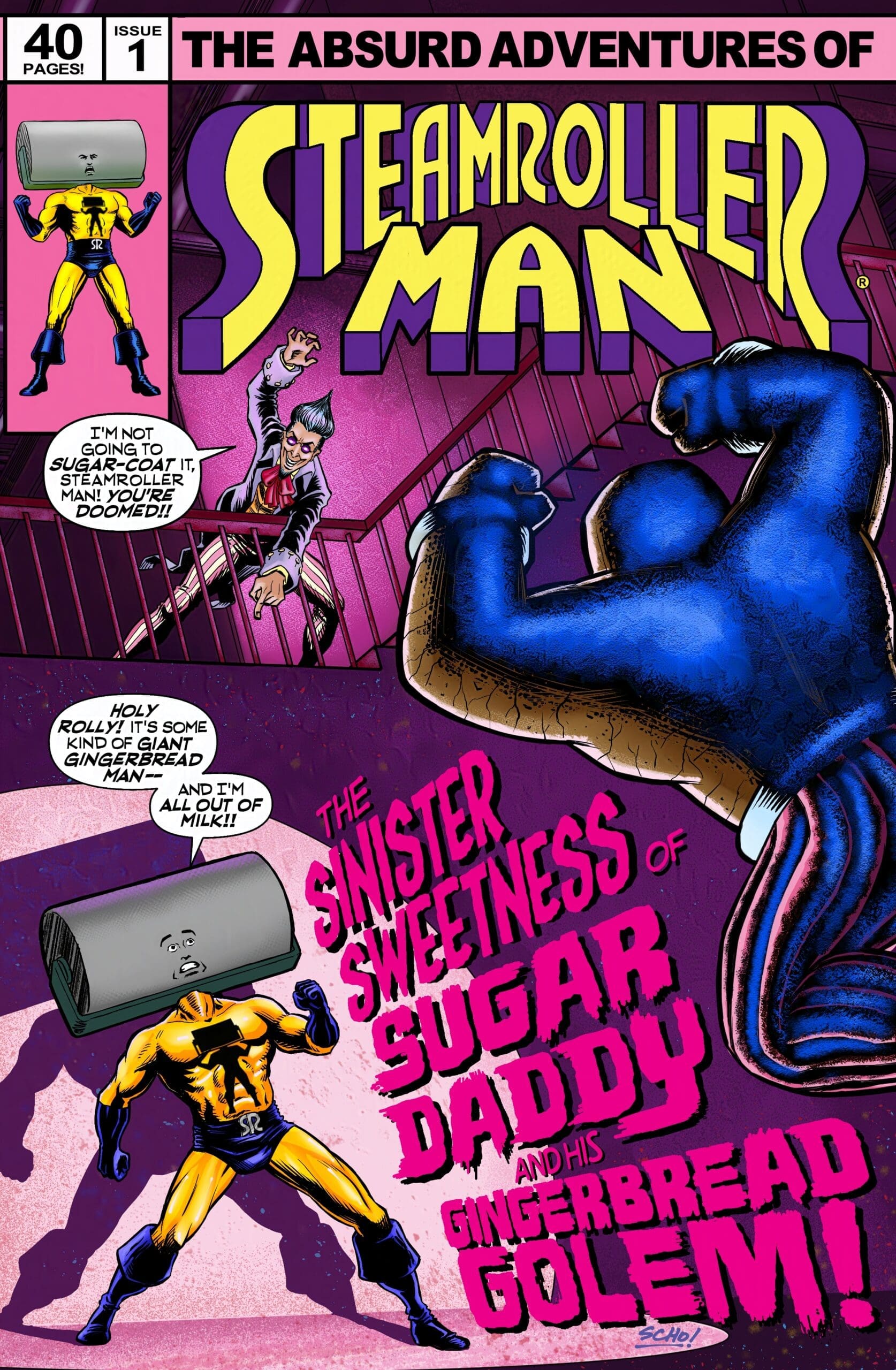 Steamroller Man #1